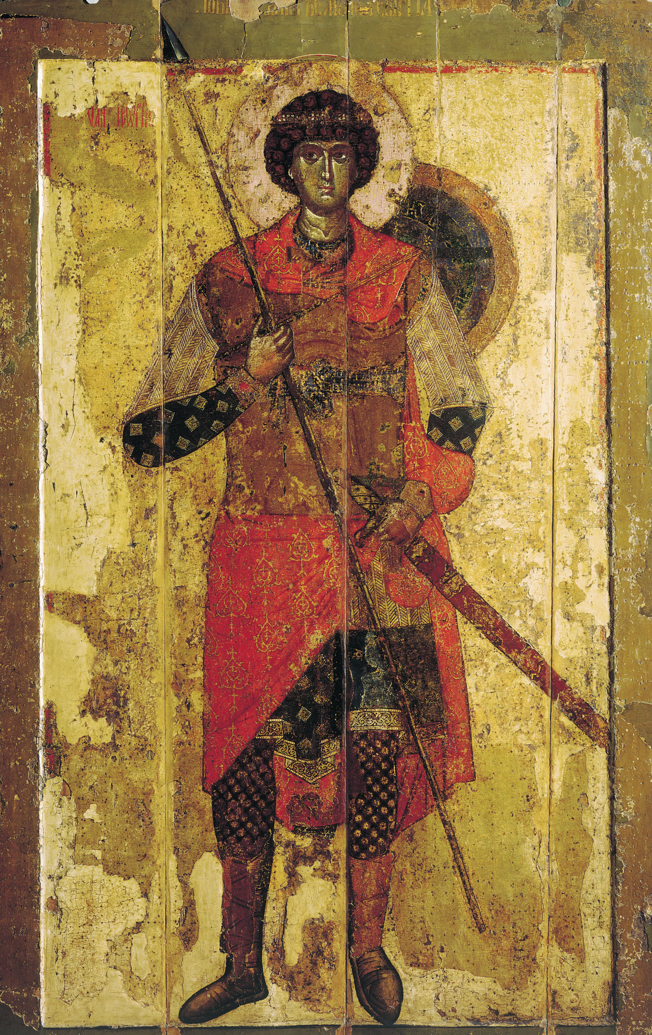 Вмч. Георгий. Икона. Новгород. 1130-40 - е годы.