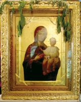 Икона Божией Матери, именуемая «Ржавская» (Полтавская)