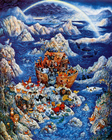 Noah's Ark I Art Print by Bill Bell